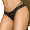 Penthouse Lingerie Culotte Catch Me Noir S/M