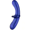 Satisfyer Double Crystal Gode Hot & Cold Light Blue 1ut