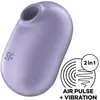 Satisfyer Pro To Go 2 Stimulateur et Vibrateur Violet 1ut