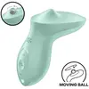 Vibrateur Exciterrr à Poser pour Clitoris avec Bille Roulante - Violet