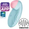 Satisfyer Tropical Tip Vibrateur Lay-On Bleu 1ut