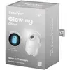 Satisfyer Glowing Ghost Double Air Pulse Vibrator White 1ut