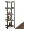 Tectake Étagère style industriel protection antibasculement incluse bois foncé