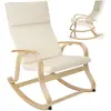 TECTAKE Fauteuil à bascule Roca
