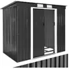 TECTAKE Abri de jardin métal 2,7 m² toiture monopente