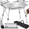 Tectake - Table de camping Pliable 90 x 52 47 - 70 cm