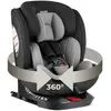 TecTake Siège auto pivotant linus norme i-Size avec isofix -