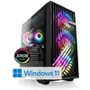 PC de jeu CSL M10930 AMD Ryzen 5 7600/16 Go/500 Go SSD