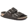 Sandales Birkenstock Shealing Narrow vert foncé marron - 38