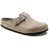 Sabots Birkenstock Boston Soft Footbed Narrow marron - 41