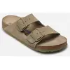 Sandales femme Birkenstock Arizona Suede Vert 40 Étroit 1019088