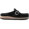Mules Buckley Shearling cuir velours Birkenstock