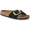 Birkenstock Sandales Madrid Big Buckle Nubuck Leather