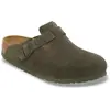 Sabots Birkenstock  Boston Suede Vert 40 1024721