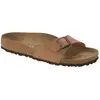Birkenstock Madrid Vegan Birko-Flor Nubuck - Sandales Pecan 45 - Norma...