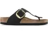 GIZEH BIG BUCKLE (PELLE) - Sandalo infradito da donna BIRKENSTOCK 36/BLACK NUBUCK-L