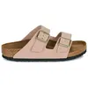 Claquettes cuir suédé femme Birkenstock Arizona Rose 41 1026138