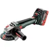 Meuleuse d'angle sans fil - METABO - WVB 18 LT BL 11-125 - 125 mm - 18 V - 5.5 Ah