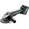 Meuleuse d'angle sans fil W18 L 9-125 2x4Ah Li-Power en coffret Metabo