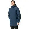 VAUDE Parka rembourrée Cycliste pour Homme Veste, Dark Sea Uni, XL