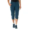 Vaude - Women's Yaras 3/4 Pants - Pantalon de cyclisme taille 36, bleu