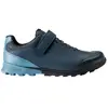 Vaude AM Downieville Low - Chaussures VTT Blue Gray / Dark Sea 36