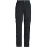 Vaude - Farley Zip-Off Pants V - Pantalon de trekking taille 56 - Short, noir