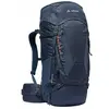 VAUDE Asymmetric 52+8 Sac à Dos, Eclipse (Noir), Taille Unique Mixte