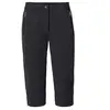 Vaude - Women's Farley Stretch Capri III - Pantalon de trekking taille 46, noir