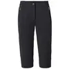 Pantalon femme VAUDE Farley Stretch Capri III Noir 42 MAG8621915
