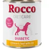 Rocco Diet Care Diabetic poulet, boeuf, riz 800 g pour chien 6 x 800 g