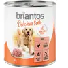 Briantos Delicious Paté 6 x 800 g pour chien - dinde