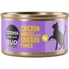 Cosma DUO Layer 6 x 70 g pour chat - mousse de poulet avec morceaux de...