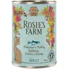 6x400g Adult saumon, poulet, crevettes Rosie's Farm - Pâtée pour chat