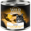 6x200g Adult Golden Valley Sterilised - lapin, poulet Wild Freedom nourriture humide pour chat