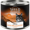 6x200g Adult Wide Country Sterilised - pur poulet Wild Freedom nourriture humide pour chat