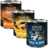 Wild Freedom Adult 6 x 800 g pour chat - lot mixte (2 x poulet, 2 x colin, 2 x lapin)