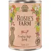 6x400g Rosie's Farm Adult boeuf - Pâtée pour chien