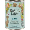 6x400g Rosie's Farm Adult poisson, poulet - Pâtée pour chien