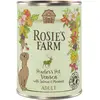 6x400g Rosie's Farm Adult gibier, faisan, saumon - Pâtée pour chien