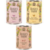 6x400g Rosie's Farm Adult lot mixte (3 variétés) - Pâtée pour chien