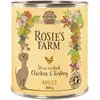 Rosie's Farm Adult 24 x 800 g pour chien - poulet, dinde