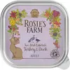 16x100g dinde, canard Adult Rosie's Farm nourriture humide pour chat