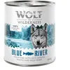 6x800g Blue River, poisson Wolf of Wilderness - Pâtée pour chien