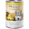 6x400g The Taste Of The Savanna Wolf of Wilderness - Pâtée pour chien