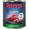 6x800g Rocco Classic Boeuf, canard - Pâtée pour chien