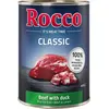 6x400g Rocco Classic boeuf, canard - Pâtée pour chien