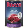 6x400g Rocco Classic boeuf, sanglier - Pâtée pour chien