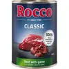 6x400g Classic boeuf, gibier Rocco - Nourriture pour chien