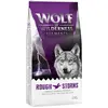 12kg Wolf of Wilderness Elements Rough Storms, canard - Croquettes pour chien